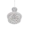 Cwi Lighting Empire 6 Light Chandelier With Chrome Finish 8001P14C - alternate 4
